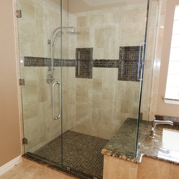 Transitional Bathroom Remodel - Before & After