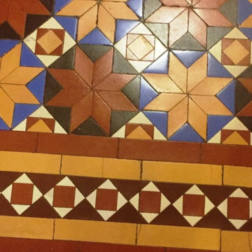 Fantastic Victorian Tiled Floor Restored to New in Stourbridge