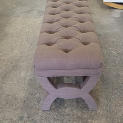 Custom upholstered ottomans - Products