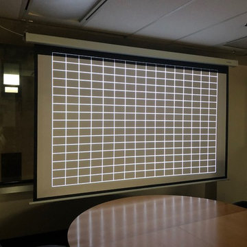 Motorize Projector Screen Installation