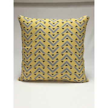 Triangle Lemon Pillow