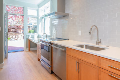 Elegant kitchen photo in DC Metro