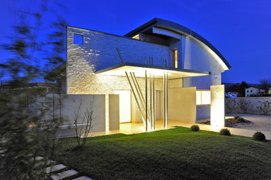 This is an example of a contemporary exterior.