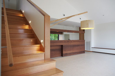 Modern dining room in Melbourne.