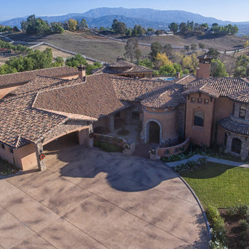 Custom Tuscan Home in Temecula Valley Wine Country
