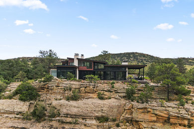 Minimalist home design photo in Denver