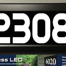 Address LED - illuminated house numbers - House Numbers