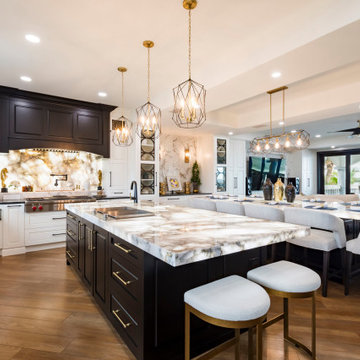 Beachfront Transitional Kitchen