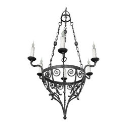 CH-197 Hand Made Iron Chandelier Designs - Chandeliers