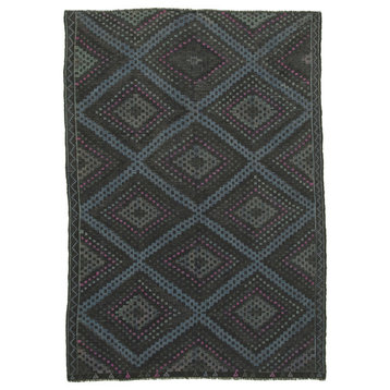 Rug N Carpet - Handwoven Oriental 6' 11'' x 9' 11'' Contemporary Kilim Rug