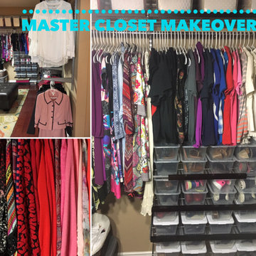 Master Closet Makeover