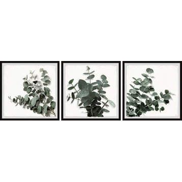 Every Leaf Is a Flower Triptych, 3-Piece Set, 12x12 Panels
