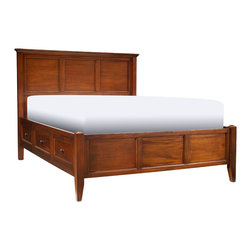 Westlake Queen Storage Platform Bed - Panel Beds