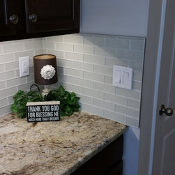 Backsplash replacement, Mandarin. 2015 - Kitchen Products