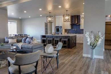 Kitchen - country kitchen idea in Other