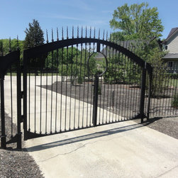 Capozzoli Metalworks, LLC - Custom automatic opening driveway gates - Home Fencing And Gates