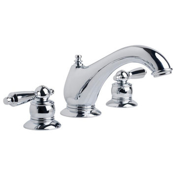 Allura Widespread Two Handle Bathroom Faucet with Drain Assembly (1.2 GPM)