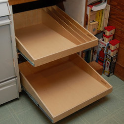 Base Cabinets and Other Creative Solutions - Kitchen Drawer Organizers