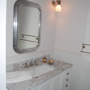 Vanity with Submarine Mirror