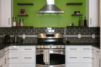 Example of a trendy home design design in Other