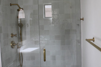 Example of a trendy bathroom design in Other
