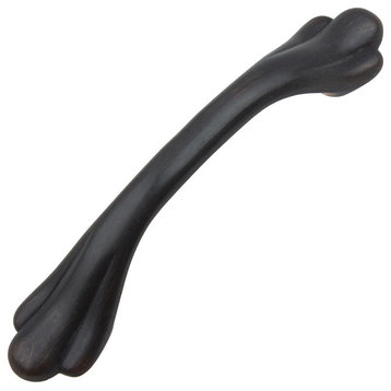 3" Center Classic Paw Cabinet Hardware Pull, Set of 10, Oil Rubbed Bronze