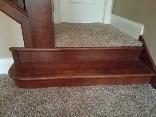 Carpet or Hardwood Floor - Suggestions Needed with this Staircase