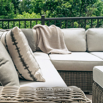 Oakville Customer Backyard: Patio Set-Up