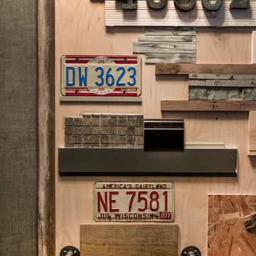 Basement Design + Build - Custom Artwork