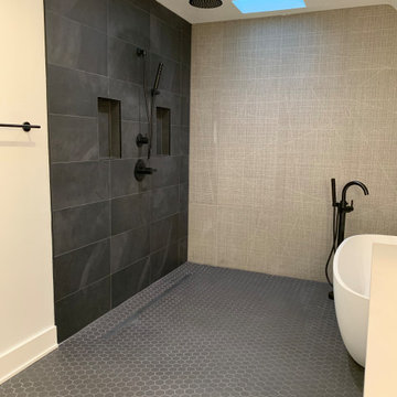 Full House Renovation - Master Bathroom Tile Installation