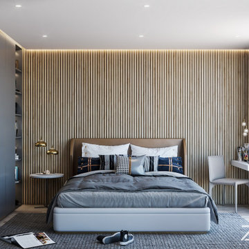54 sqm Apartment Interior Design - Morocco