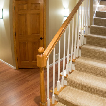 Family Room Carpet & Vinyl Plank