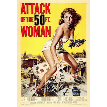 Attack Of The 50 Foot Woman Print