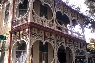 Inspiration for a victorian home design remodel in Seattle