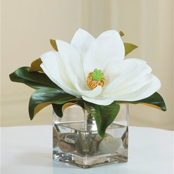 Yours Truly Magnolia in Water Illusion - Artificial Flowers Plants And Trees