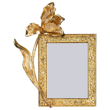 Jay Strongwater Claudia Tulip Frame Gold Finish