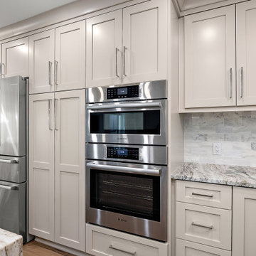 Showplace EVO Frameless Kitchen & Mudroom Pantries in Lancaster Light Mocha