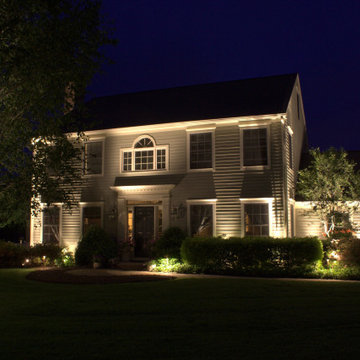 A Great Hilltop Home Lit up for Entertaining and laying back