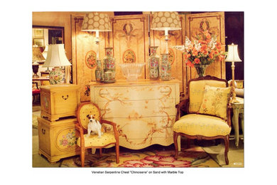 "Chinoiserie" Designed Pieces