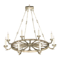 Egg and Dart Chandelier - Chandeliers