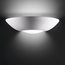 Wide Casablanca Wall Light, White