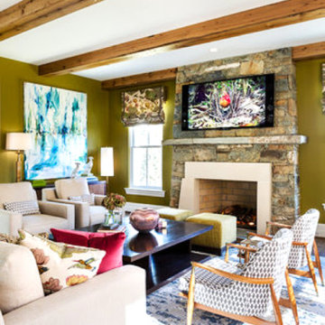 Eighth Annual D.C. Design House, Room Designed by Iantha Carley Interiors