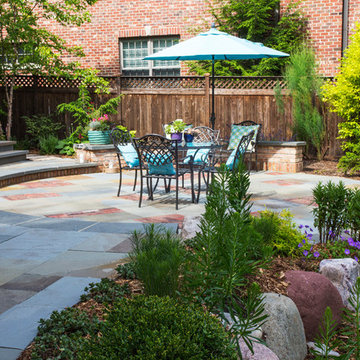 Modern New England Inspired Outdoor Living