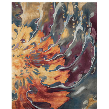 Nourison Prismatic Multicolor Area Rug, 7'9"x9'9"