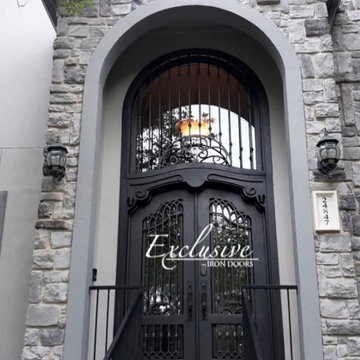 Custom double adelene with transom