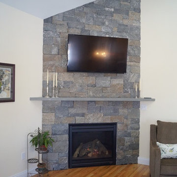 Thinstone Applications - Indoor Fireplace