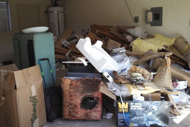 Garage cleanout & appliance removal