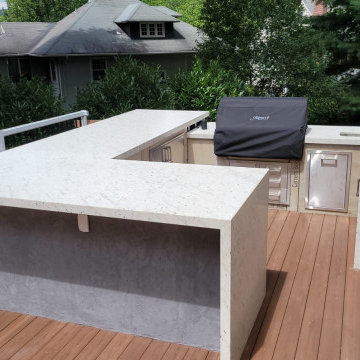 Granite Outdoor BBQ Countertop