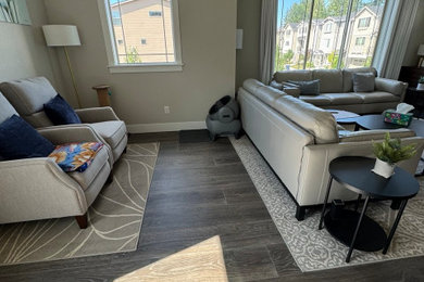 Example of a living room design in Seattle