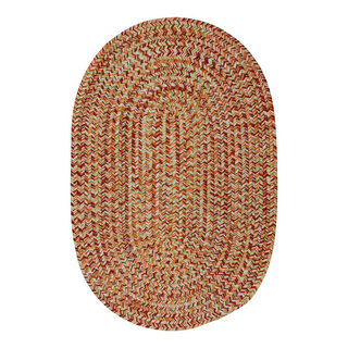 Colonial Mills Flibustier Bright Braided Rug, 12X16 - Contemporary ...